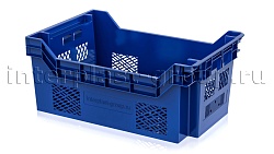 Ящик вкладываемый / штабелируемый синий