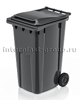 Контейнер для мусора 240 л серый облегченный 240 серый в Тамбове Контейнер для мусора 240 л серый облегченный 240 серый в Тамбове