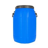 Бочка пластиковая 65 л Quadro с хомутом в Тамбове