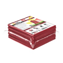 Мешки для мусора 160 л, красные, в пачке 10 шт., ПВД, 40 мкм, 900х1100 мм, i-Bag в Тамбове