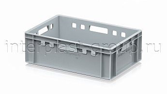 Ящик для мяса и колбасных изделий Е-2 серый в Тамбове Ящик для мяса и колбасных изделий Е-2 серый в Тамбове