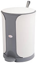Контейнер для мусора Sтилъ с педалью 11 л серый 11 серый в Тамбове