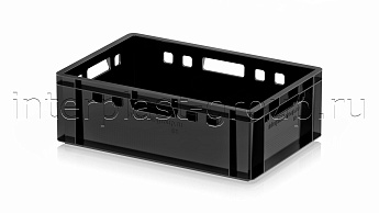 Ящик для мяса и колбасных изделий Е-2 черный в Тамбове Ящик для мяса и колбасных изделий Е-2 черный в Тамбове