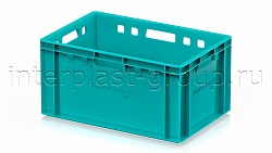 Ящик для мяса и колбасных изделий Е-3 бирюзовый