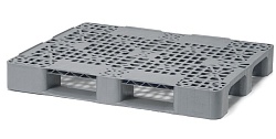 Поддон пластиковый перфорированный на двух полозьях 1200х1000х150