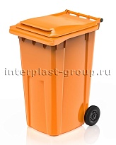 Контейнер для мусора 240 л оранжевый облегченный 240 оранжевый в Тамбове