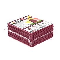 Мешки для мусора 160 л, бордовые, в пачке 10 шт., ПВД, 40 мкм, 900х1100 мм, i-Bag в Тамбове